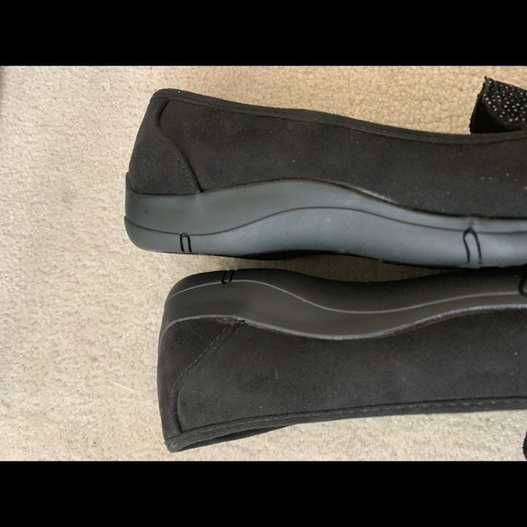 New Karen Scott Jodi Slip-On Flats, bk/bling 5.5 - Picture 9 of 15